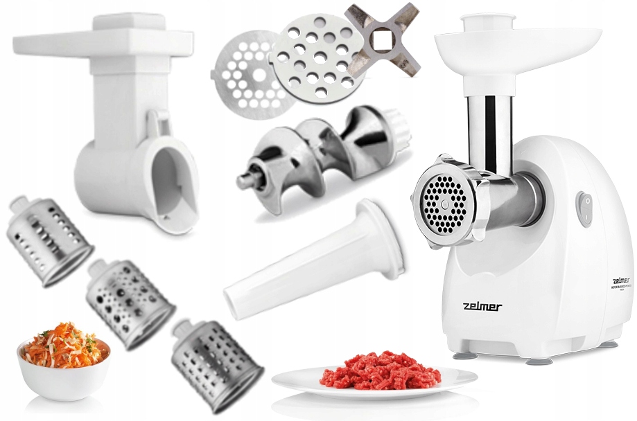 Maszynka do mięsa ZELMER ZMM4045B SZATKOWNICA MOCNA 1,7 KG/MIN EAN (GTIN) 5908269347155