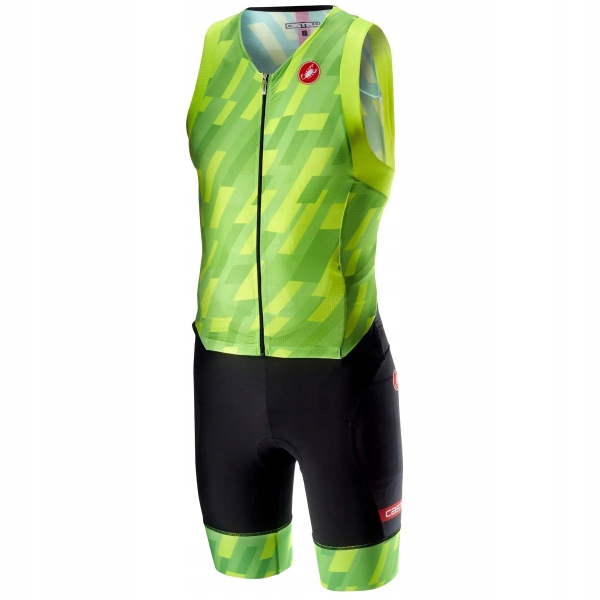 CASTELLI FREE SANREMO M STRÓJ TRIATHLON z699pln żółty zielony
