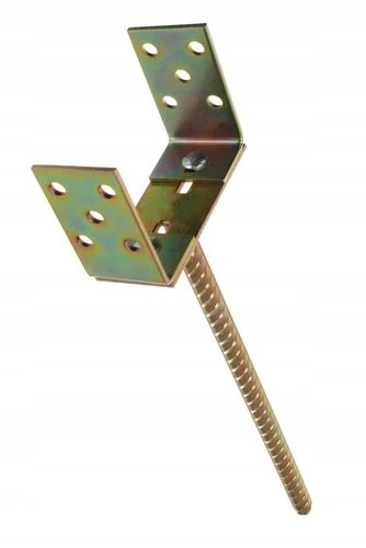 PODSTAWA SŁUPKA KOTWA REGULOWANA SP15 OCYNK 0-140 pręt 50cm. EXTRA JAKOŚĆ Kod producenta PS15