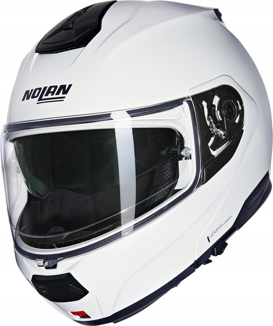 Motocyklová prilba Nolan N100-6 Classico N-com 305 biela S