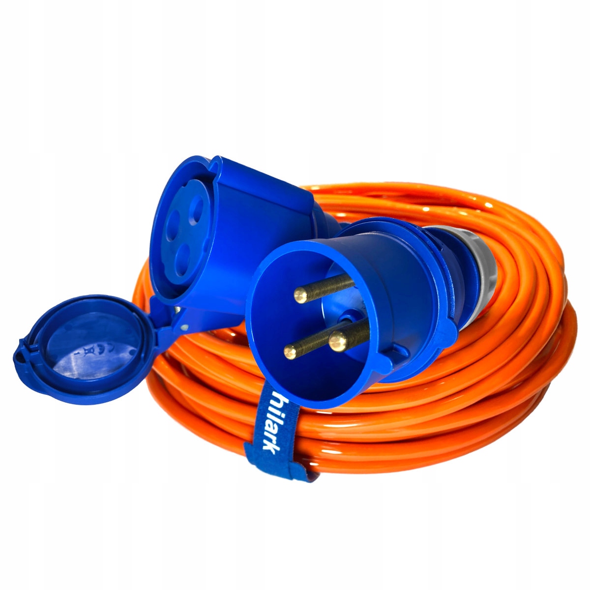 Prodlužovací Kabel gumový do karavanu Pur silný 16A H07BQ-F 3x2,5 oranžový 40 m