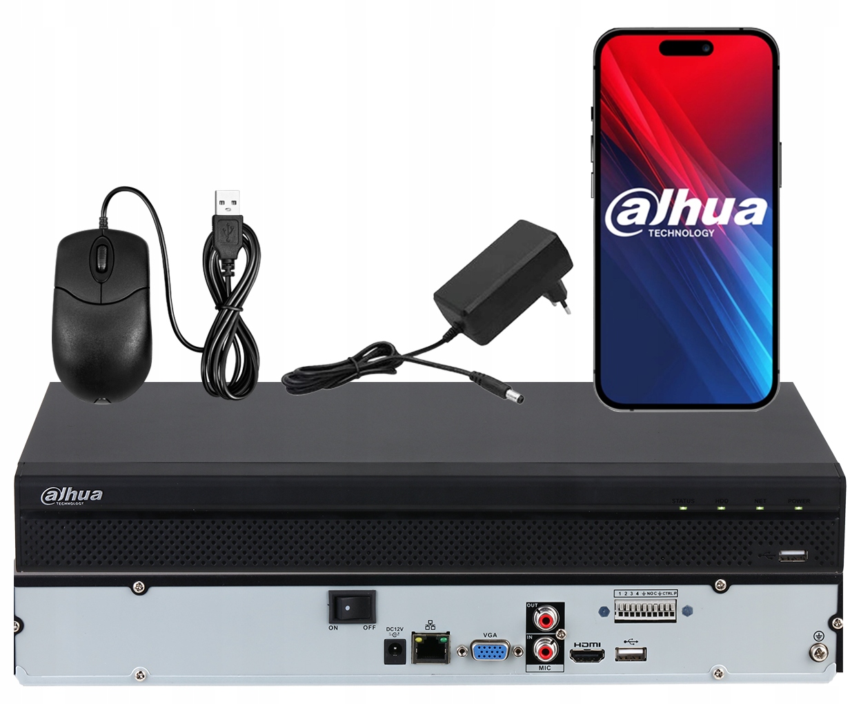 Záznamník monitorovania DHI-NVR4216-4KS3 16-kanálový 2x Sata Hdd Dahua