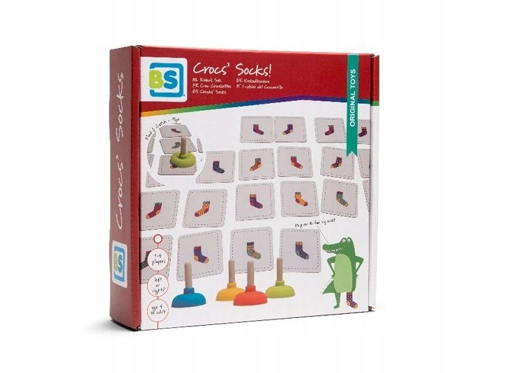 

Gra zręcznościowa Dopasuj skarpetkę Bs Toys
