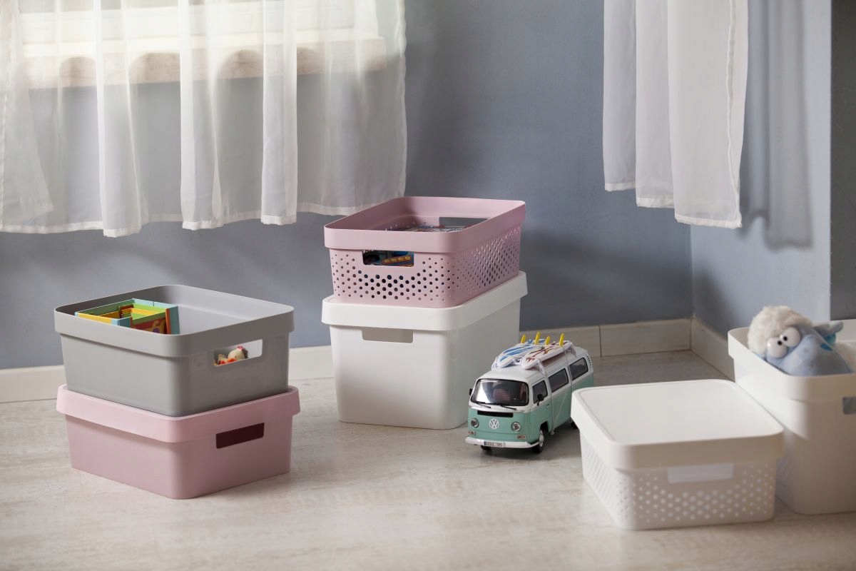 CURVER pojemnik z pokrywą Infinity biały 45l Kod producenta 233753