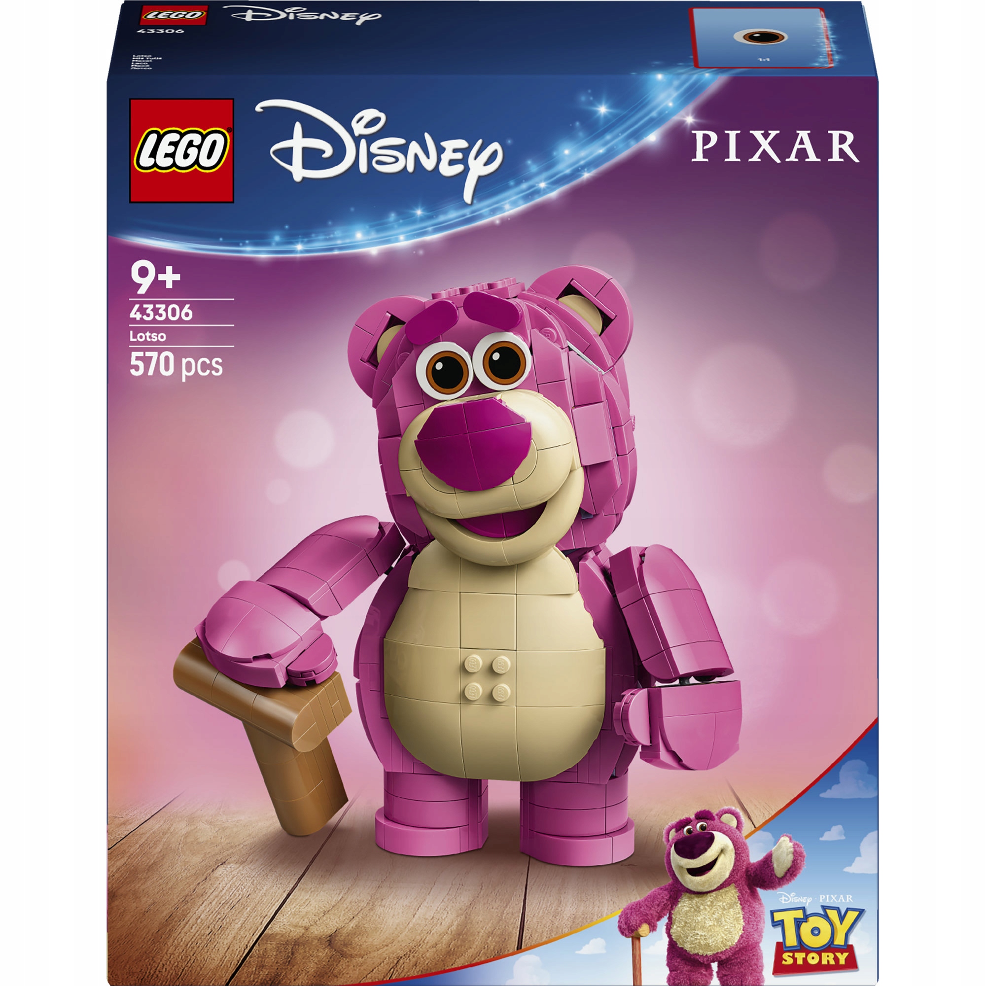 Lego Disney Pixar 43306 Medvídek Tuliś Toy Story Sběratelská figurka
