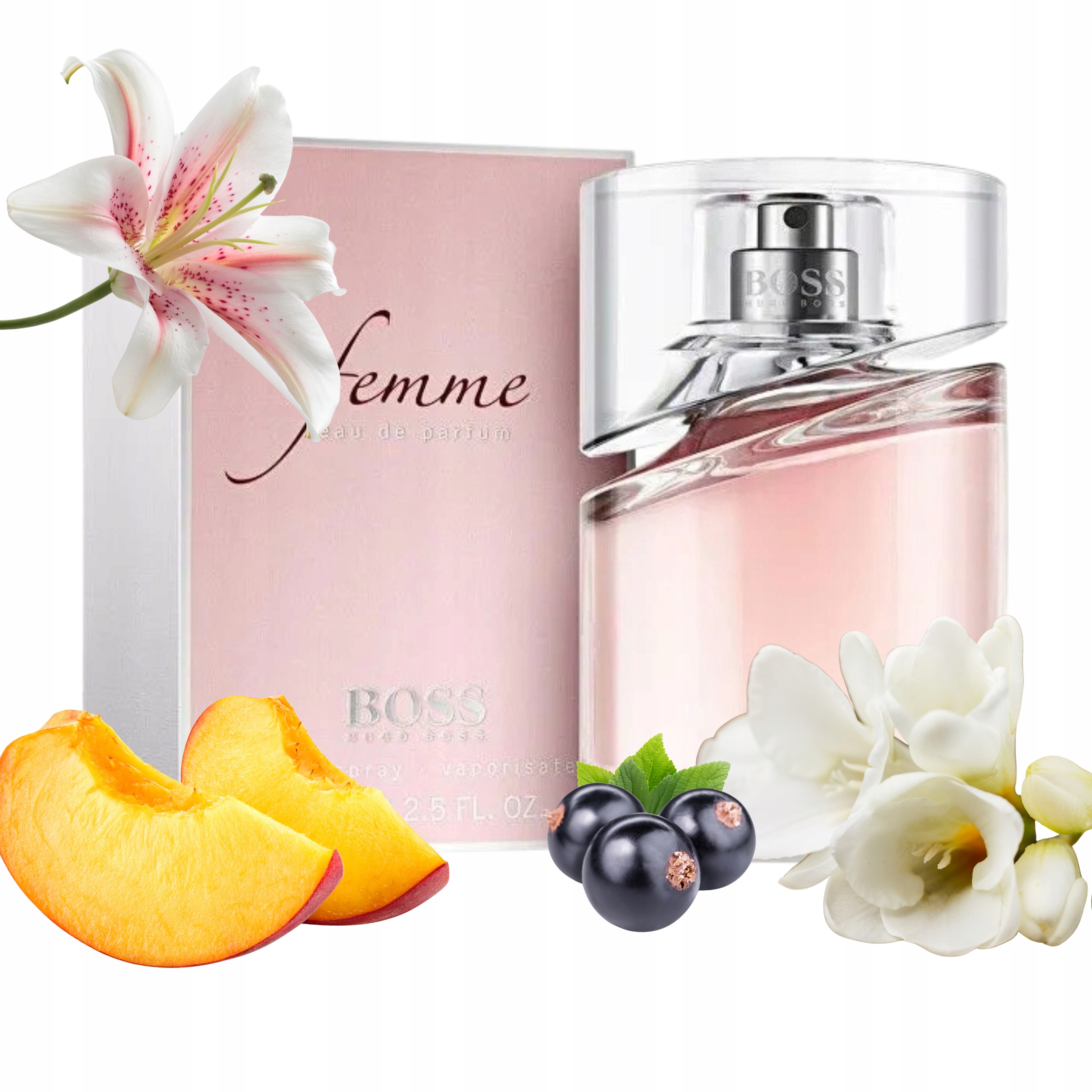 Hugo Boss Femme 75ML Woda Perfumowana Dla Kobiet Edp Damskie