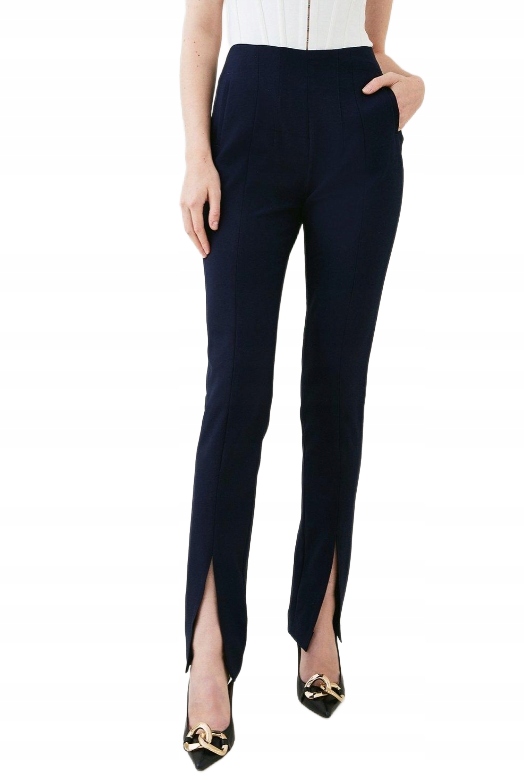 Karen Millen Nízké Kalhoty Se Zipem 36 3R6G4_A* 36 3_6