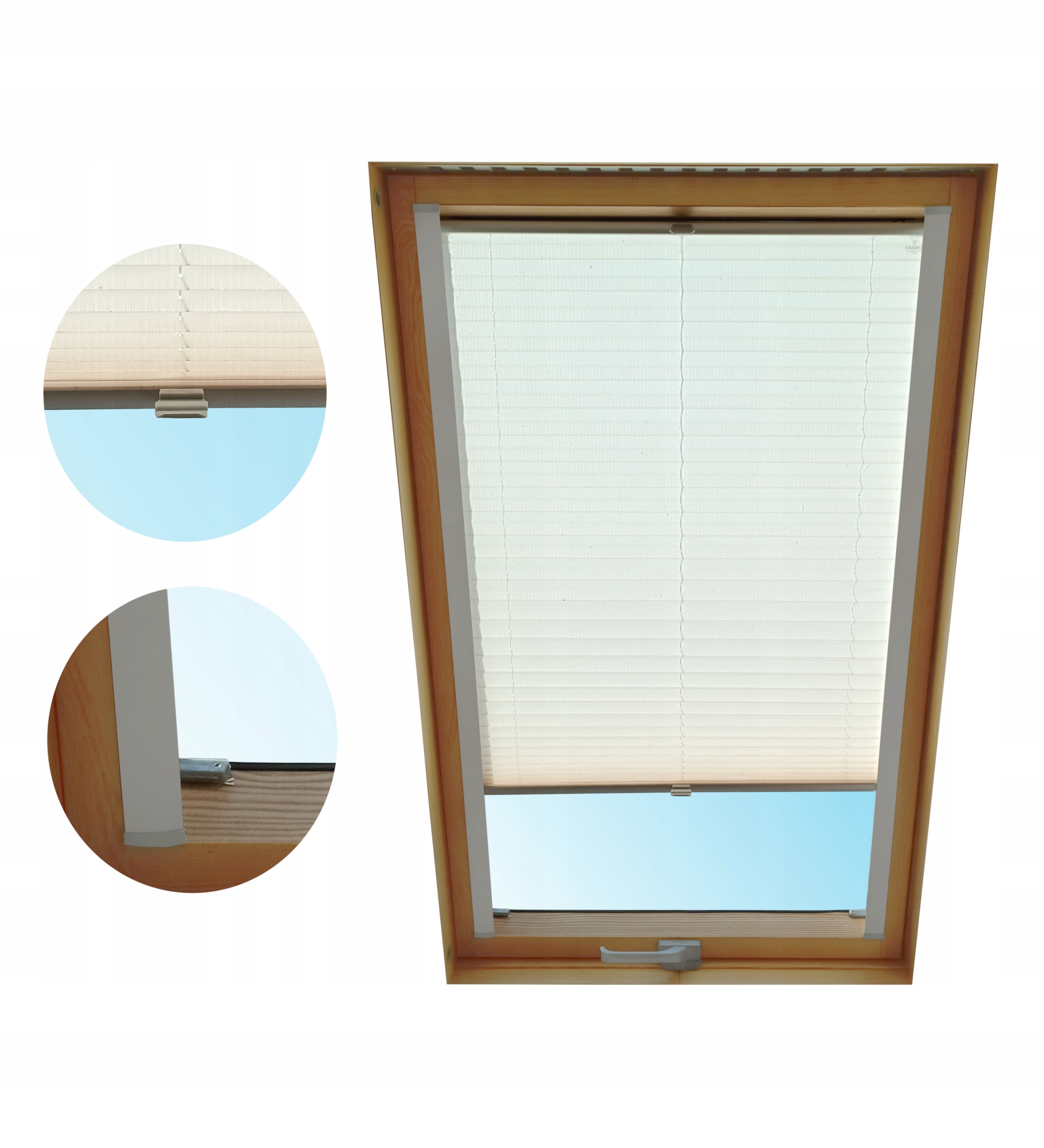 PLISA DACHOWA TERMICZNA pasująca do okna FAKRO o wymiarach 78x118