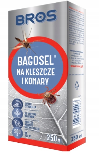 

Bros Wydajny Preparat Oprysk Na Komary Kleszcze