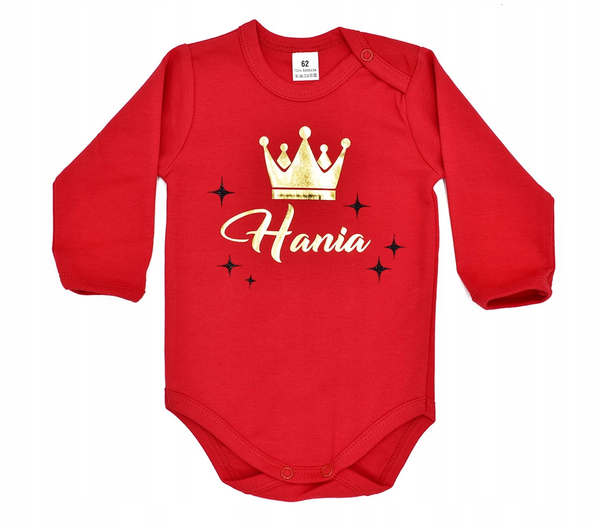 Body z koroną i imieniem, urodziny, impreza roz 68