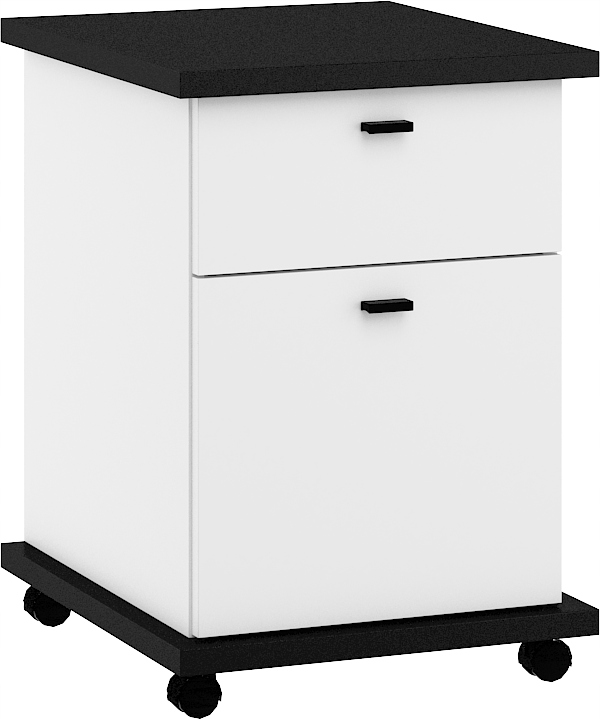 Kontejner na kolečkách Cross CRO-09 černý matný