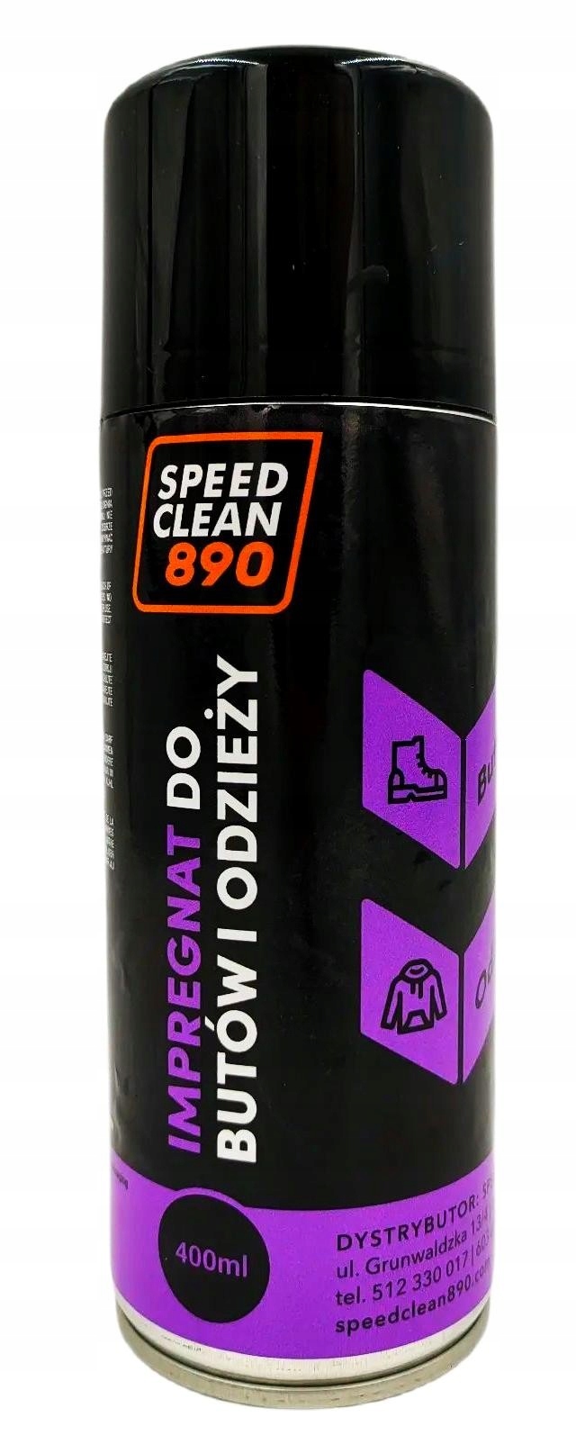 Impregnat butów i odzieży kurtek 400ml SPEEDCLEAN