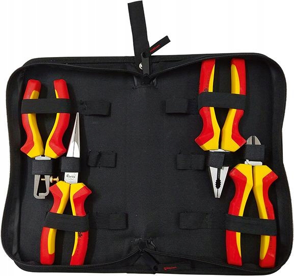 Sada 4 kleští Vde izolovaných v tašce Fortis