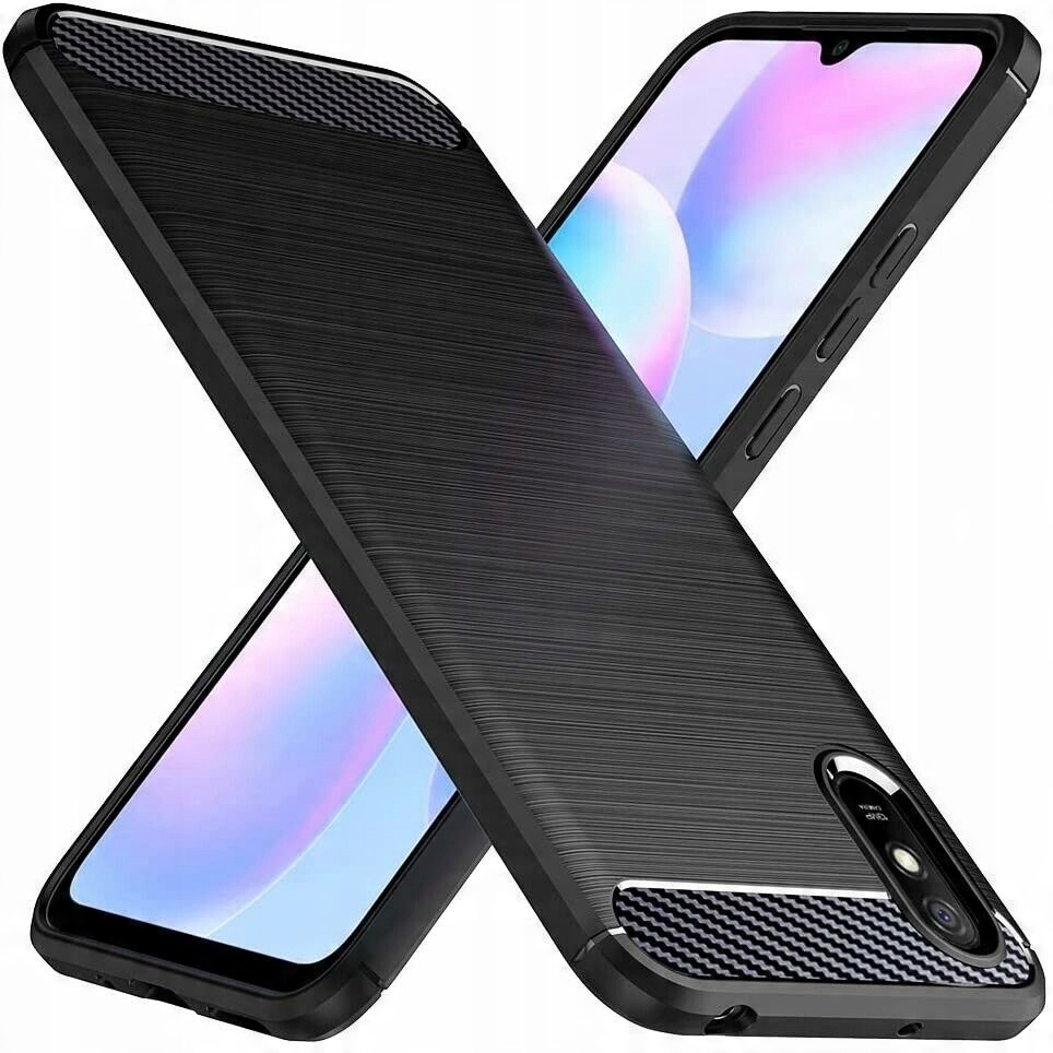 

Etui do Xiaomi Redmi 9A Karbon Case Szkło