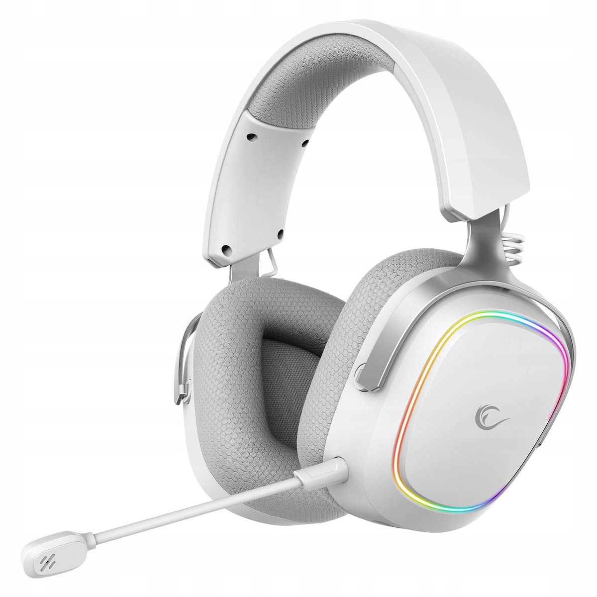 Rampage Retsu Sluchátka do uší Bt 2.4G Rgb, bílá