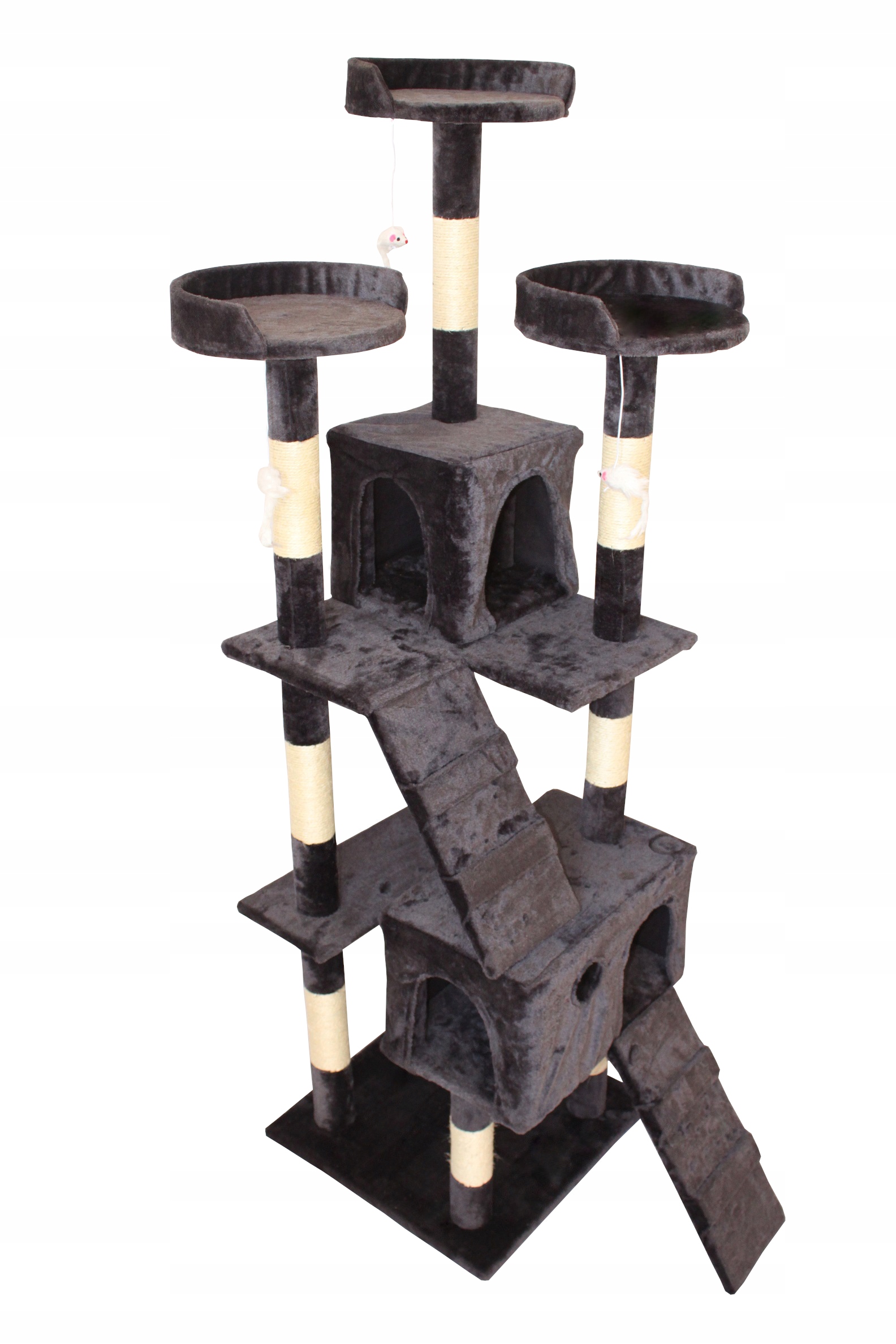 Škrabadlo Pro Kočky Kočky Domeček Pelíšek Sloupek XXL