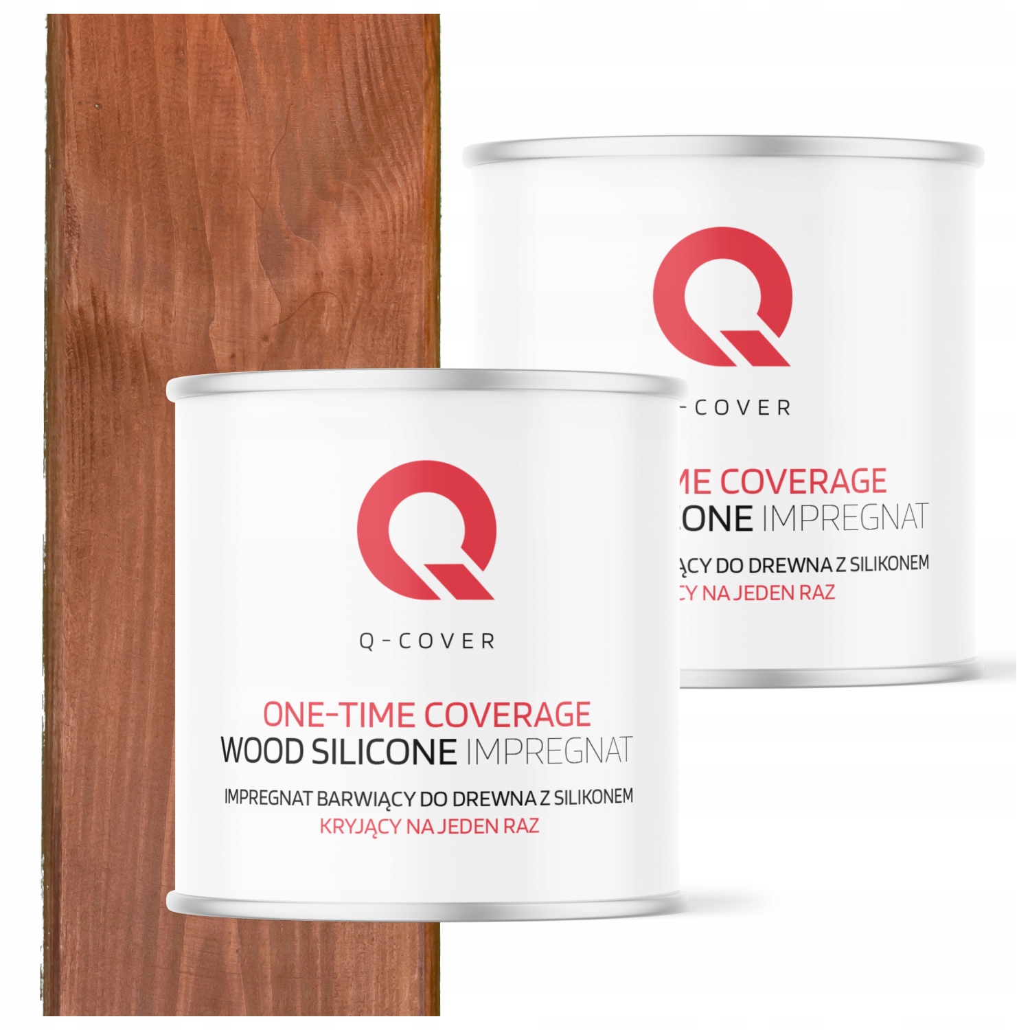 Impregnat Na Dřevo Krycí Na Jedno Použití Extra Barva Barvy Ořech 2X2,5L