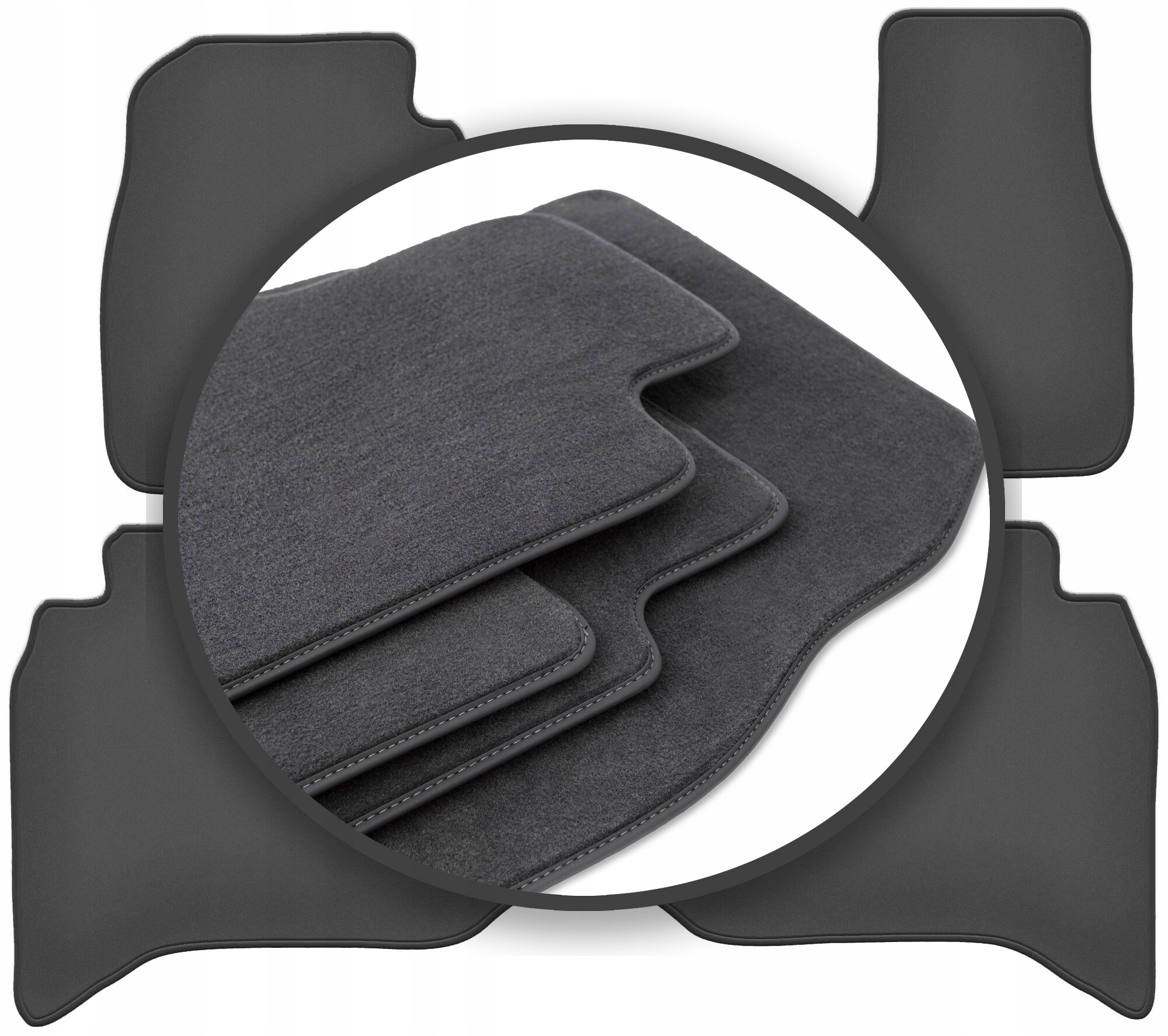 Prémiové koberčeky do auta pre: Dodge Ram Ds Dj 1500 pickup (2012-2020)