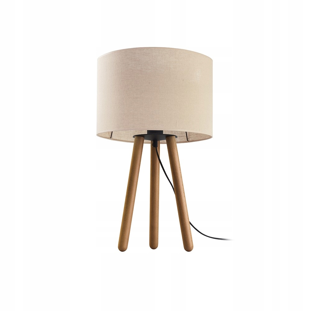 Stolová lampa TK-Lighting Tokyo bezfarebná, béžová, hnedá 15 W