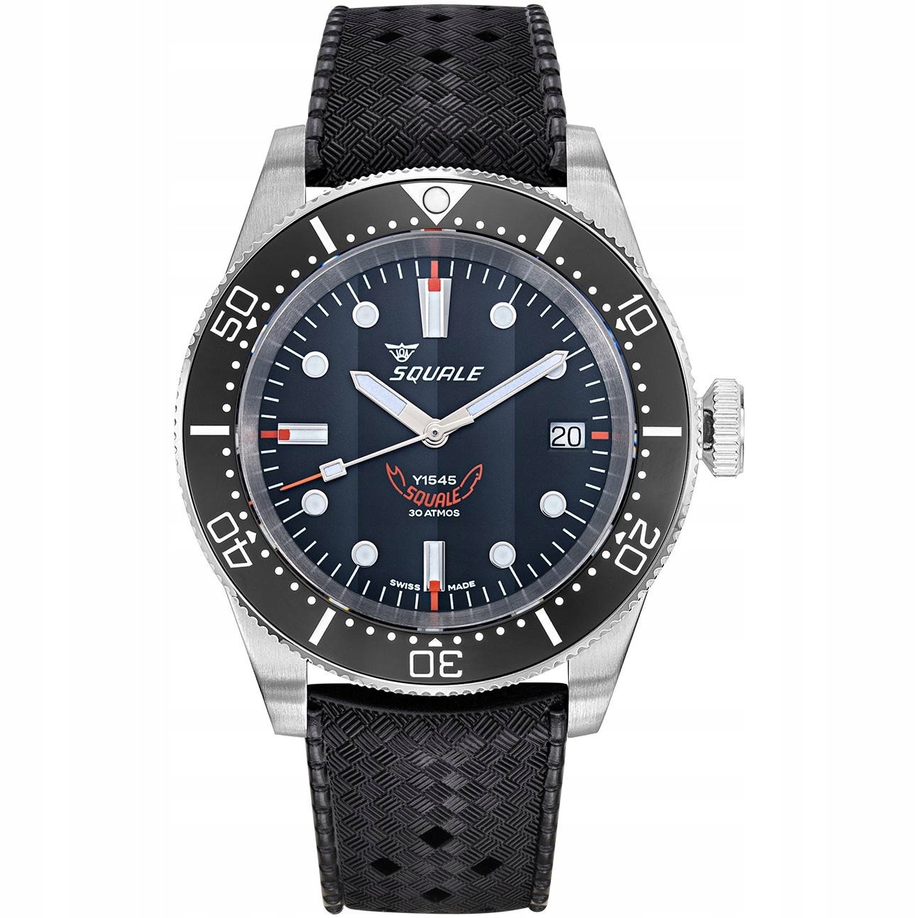 Pánské Hodinky Squale 1545BKBKC.HT černé