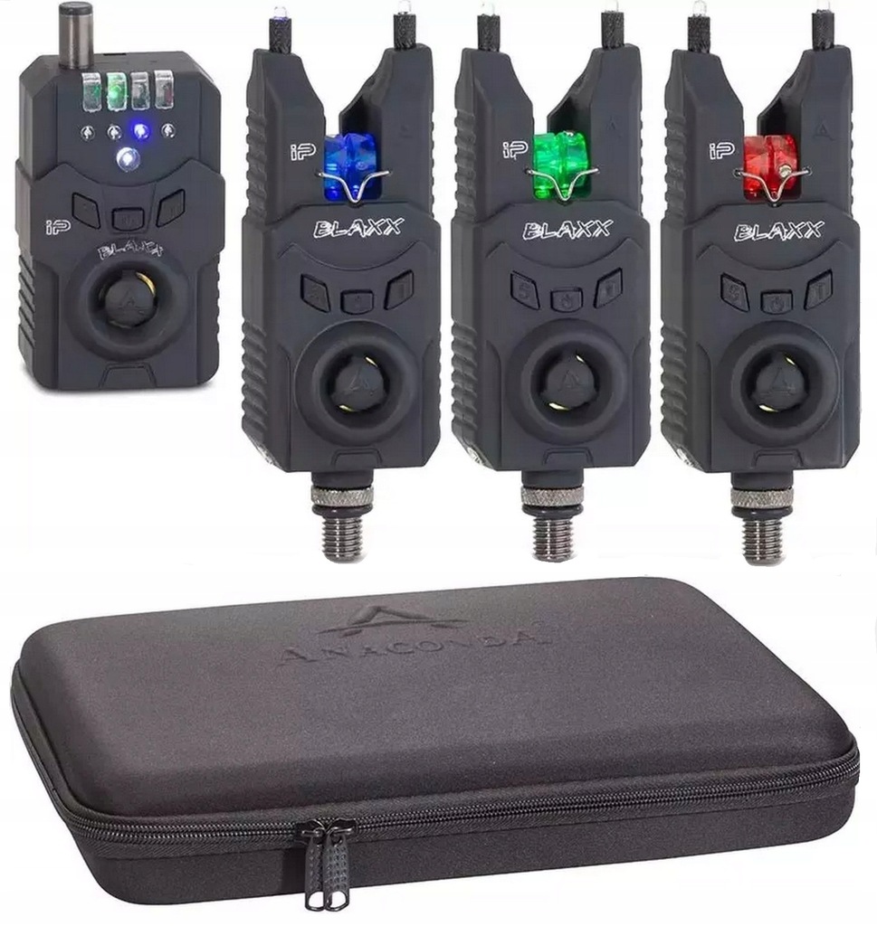 Zestaw Sygnalizatorów Anaconda Blaxx iP 3+1