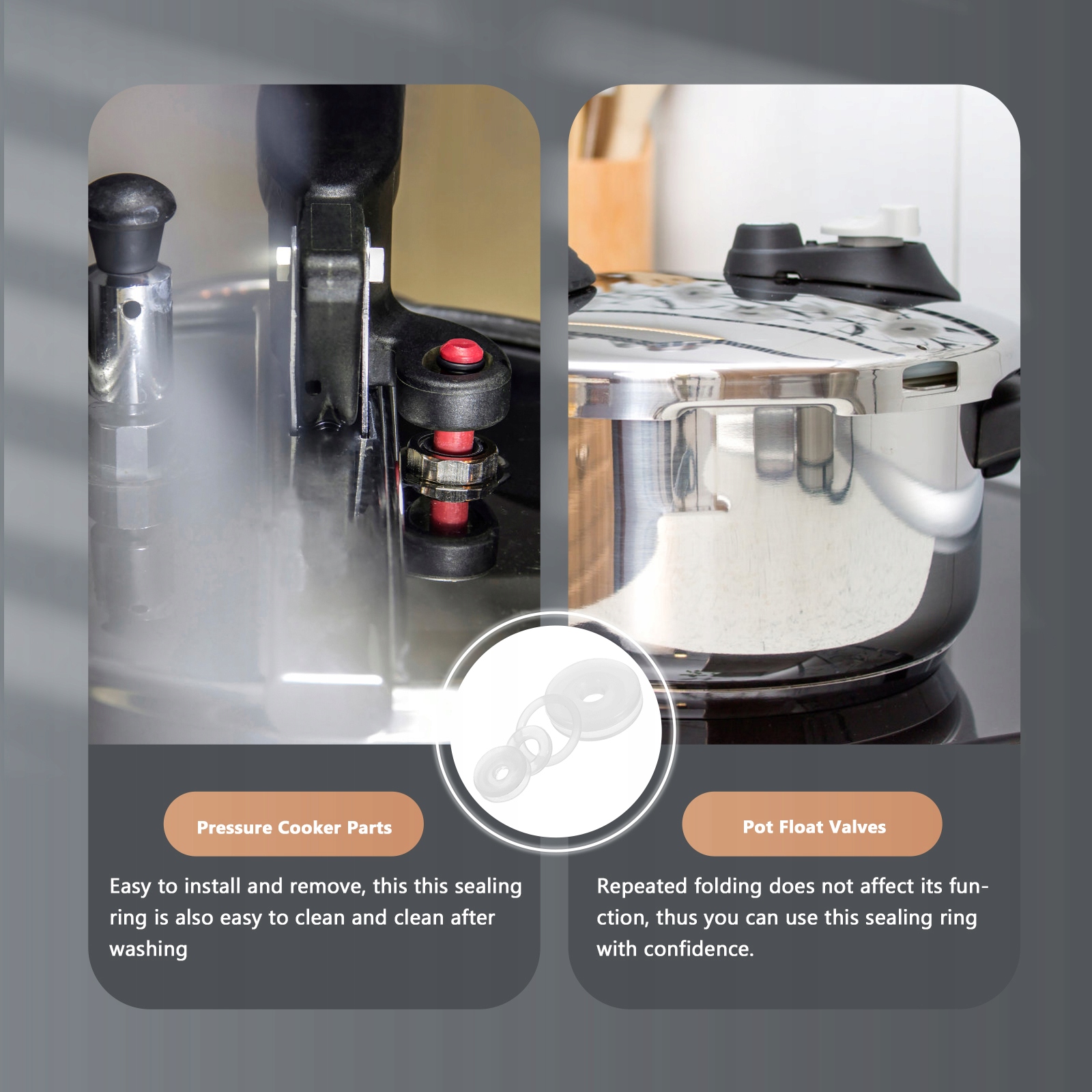 USZCZELKI ZAWORÓW PŁYWAKOWYCH ZAWORY GARNKÓW CIŚNIENIOWYCH Marka bez marki