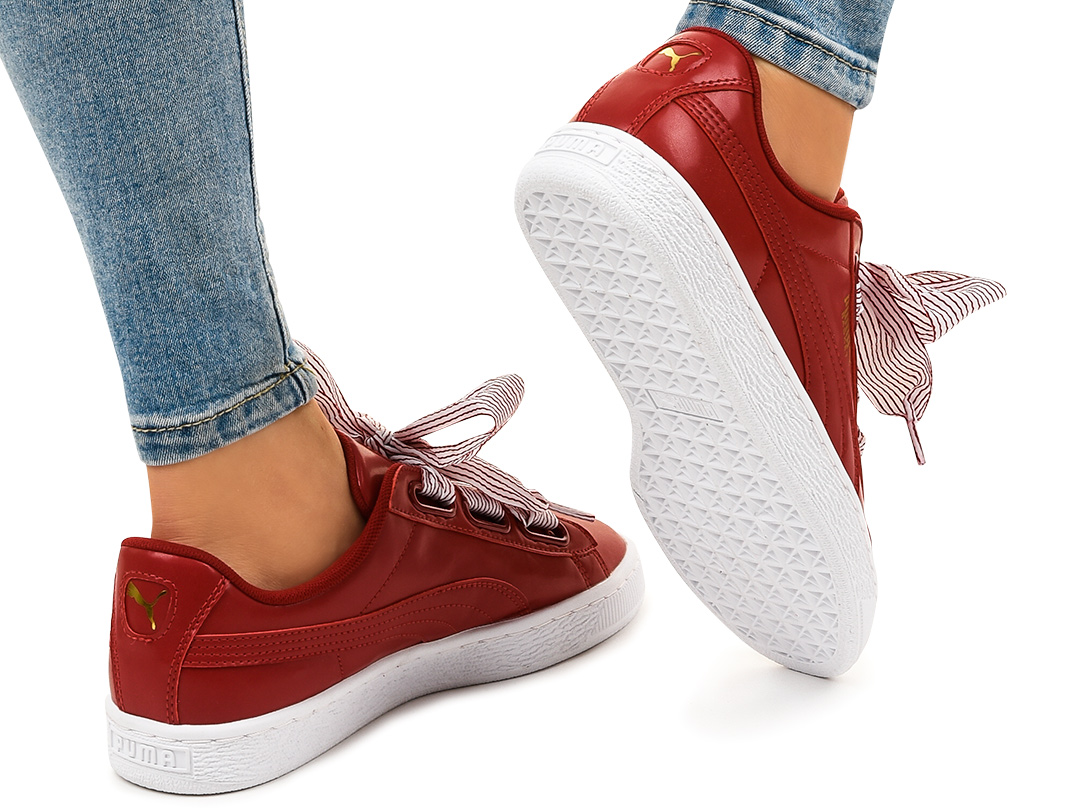 BUTY DAMSKIE PUMA BASKET HEART 365198-02 r. 37 Oryginalne opakowanie producenta pudełko