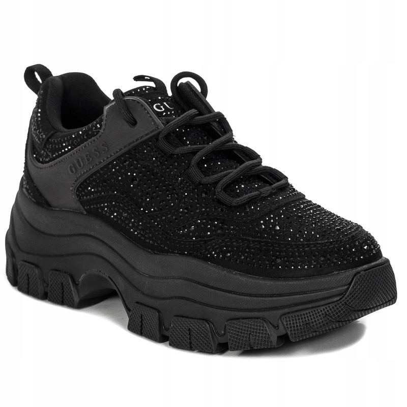 Sneakersy buty Guess FL82BIESU12 Black czarne r.36