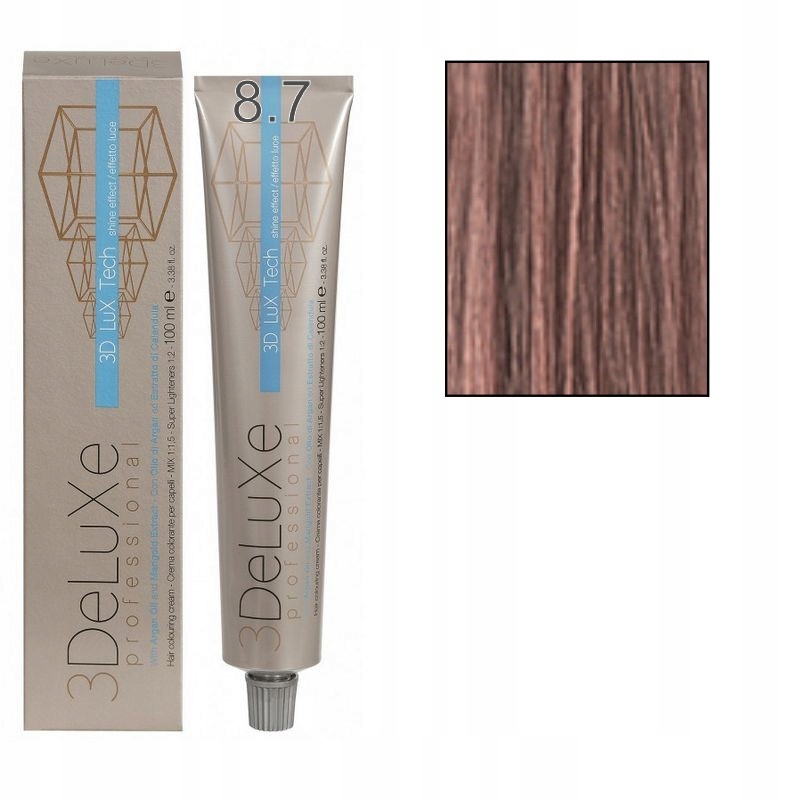 

3DELUXE Farba Do Włosów 100ML 8.7