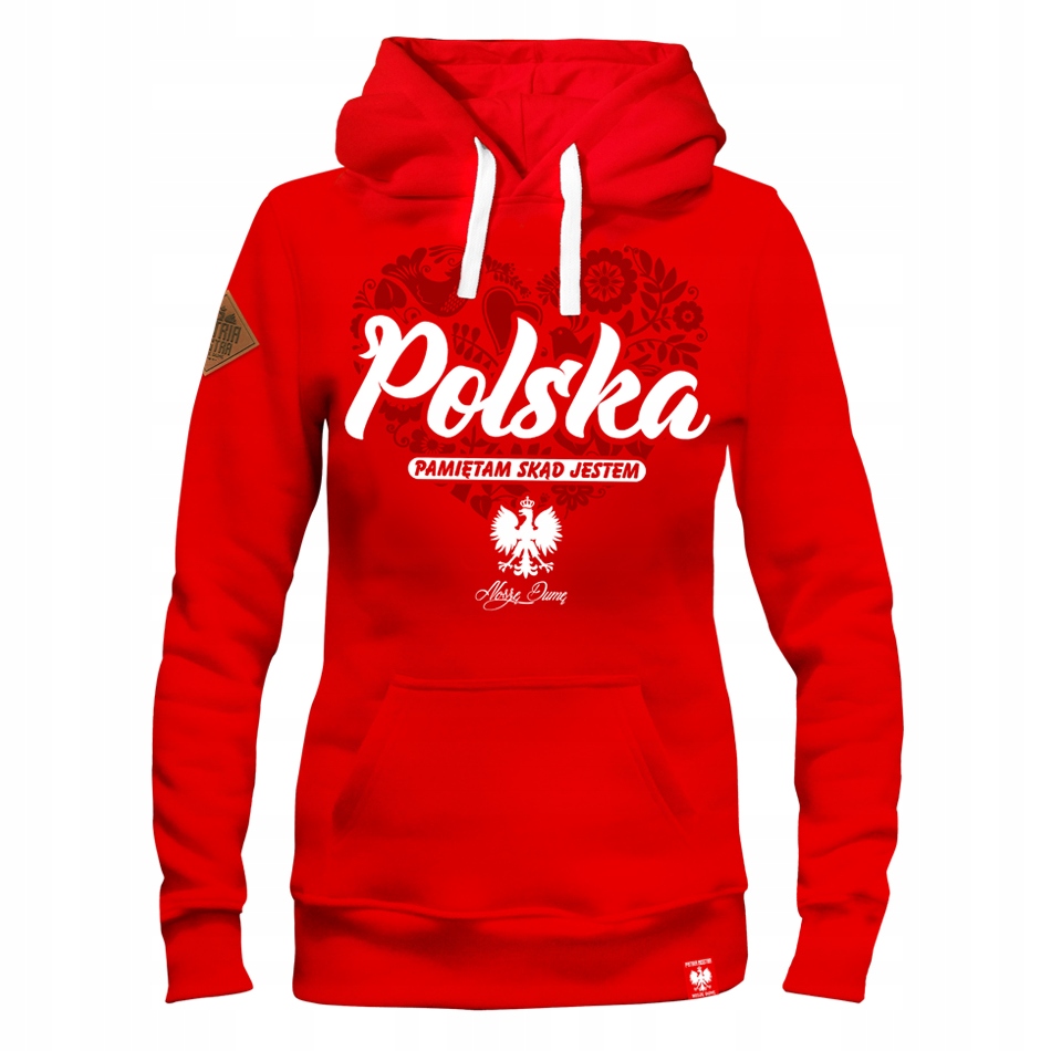 Bluza Damska Polska Reprezentacja Kibicka Na mecz