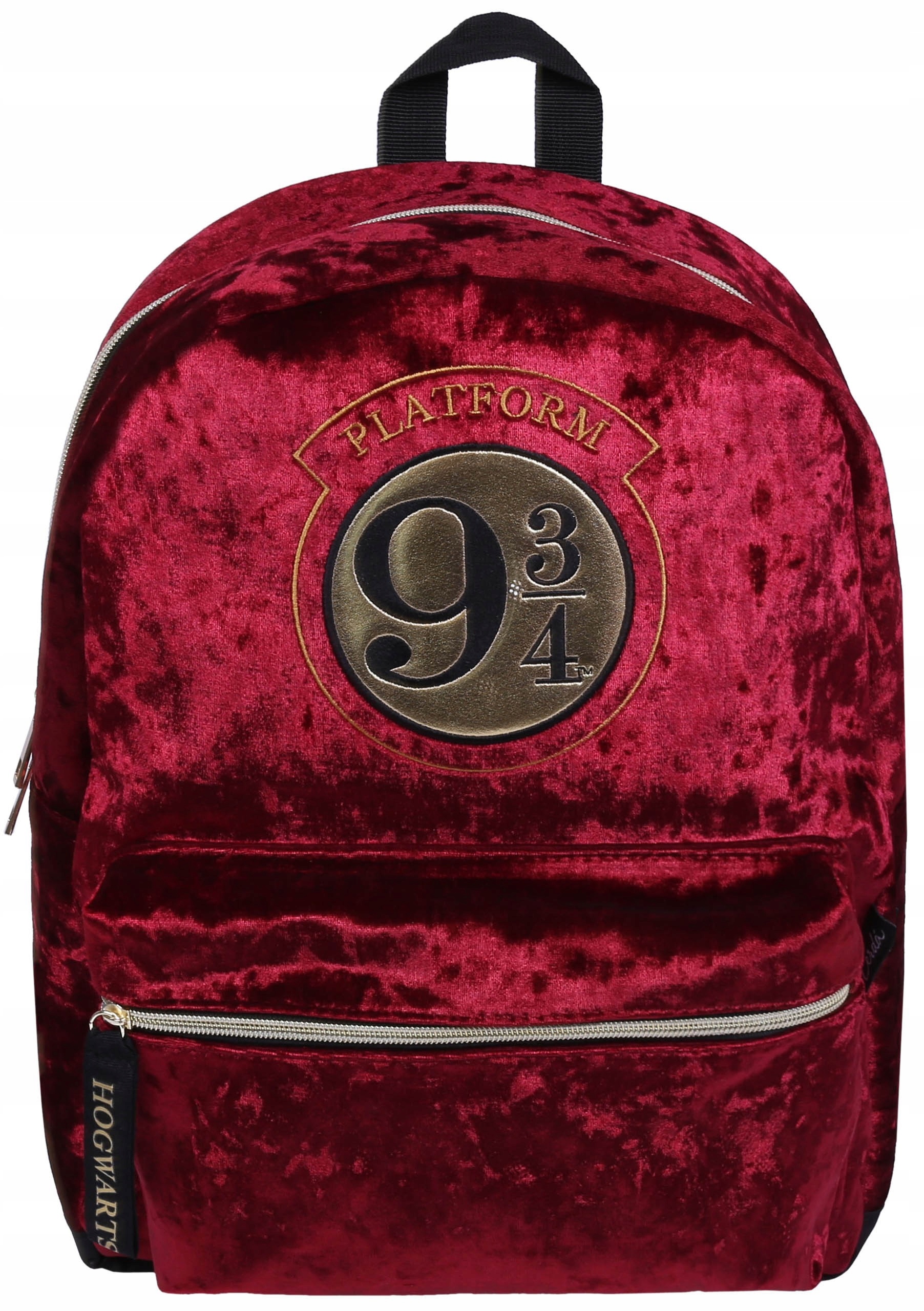 

Bordowy, welurowy plecak Harry Potter