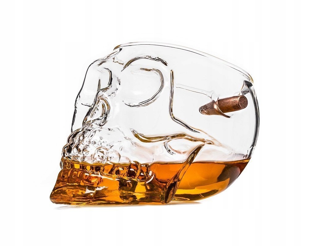 

Kuloodporna Szklanka Czaszka Gadżet