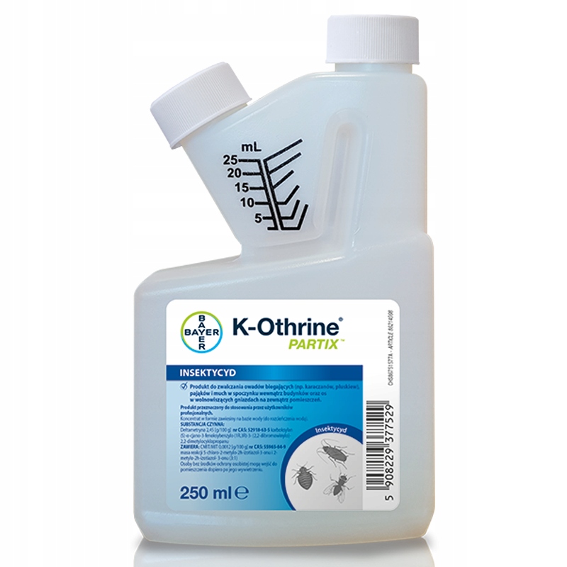 

K-othrine Partix 250ML Środek Na Pluskwy Karaluchy