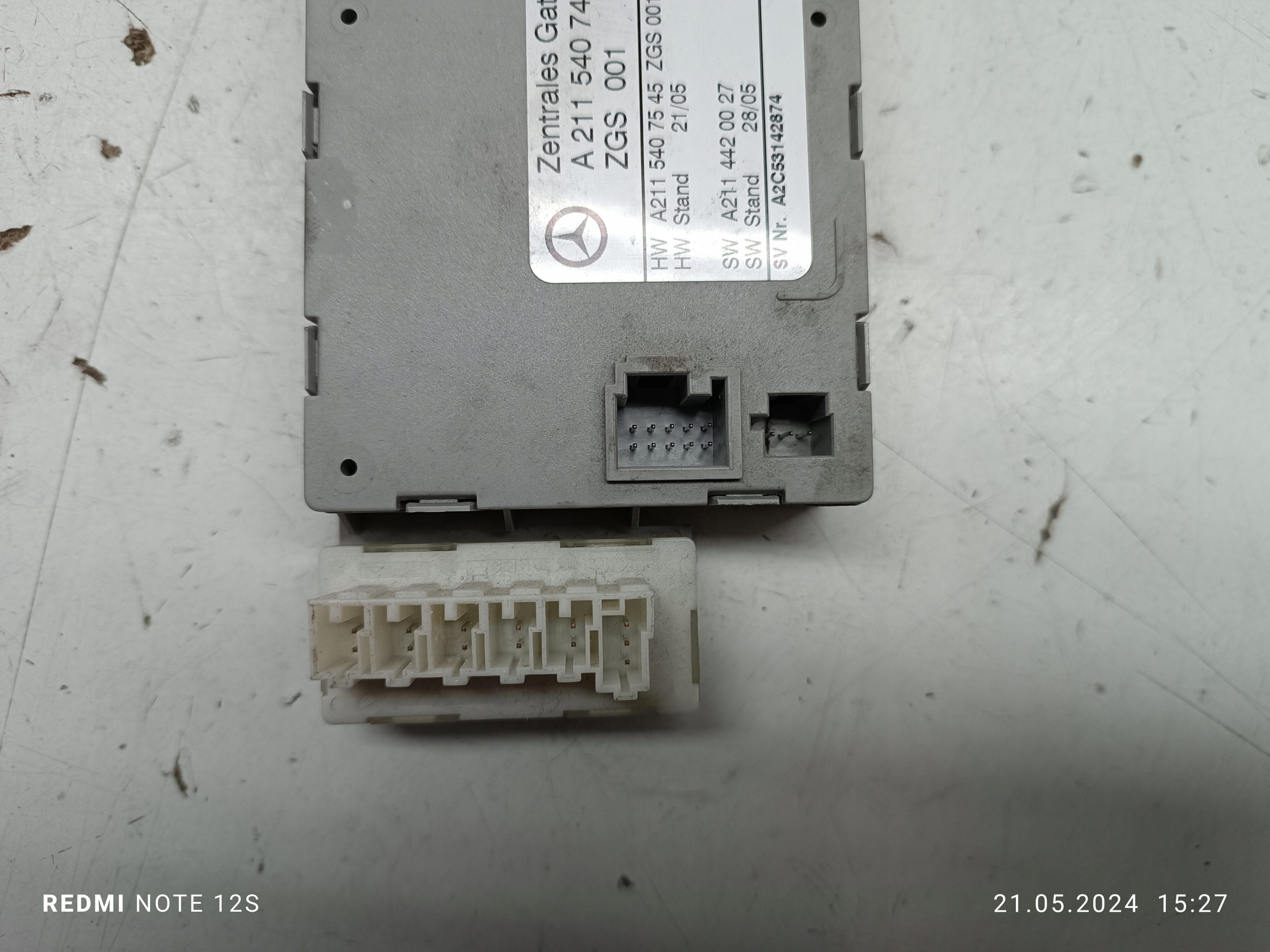 MODUŁ GATEWAY MERCEDES W211 06r. 2115407445 Typ samochodu Samochody osobowe