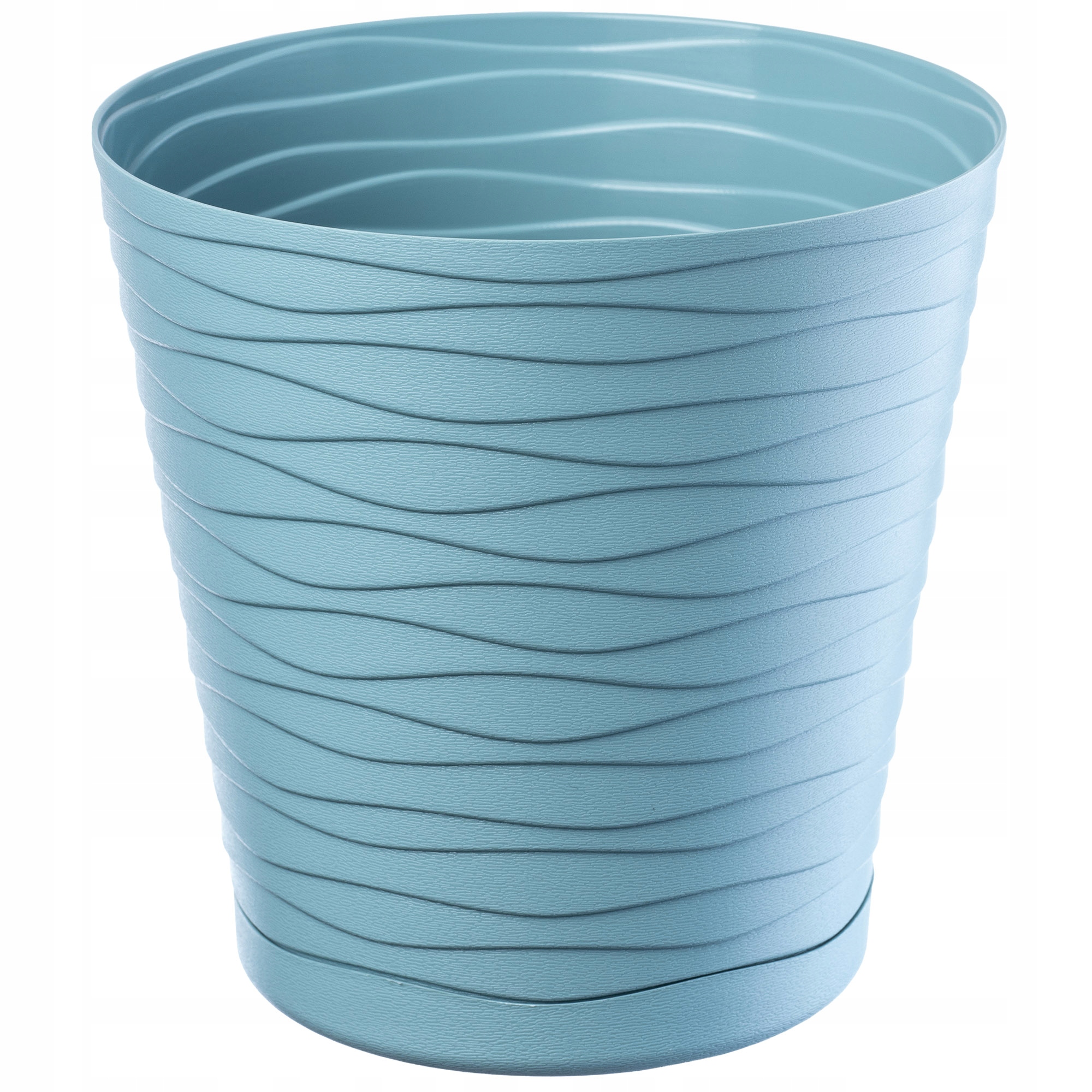 

Doniczka Osłonka Na Kwiaty Podstawka Turkus 17cm