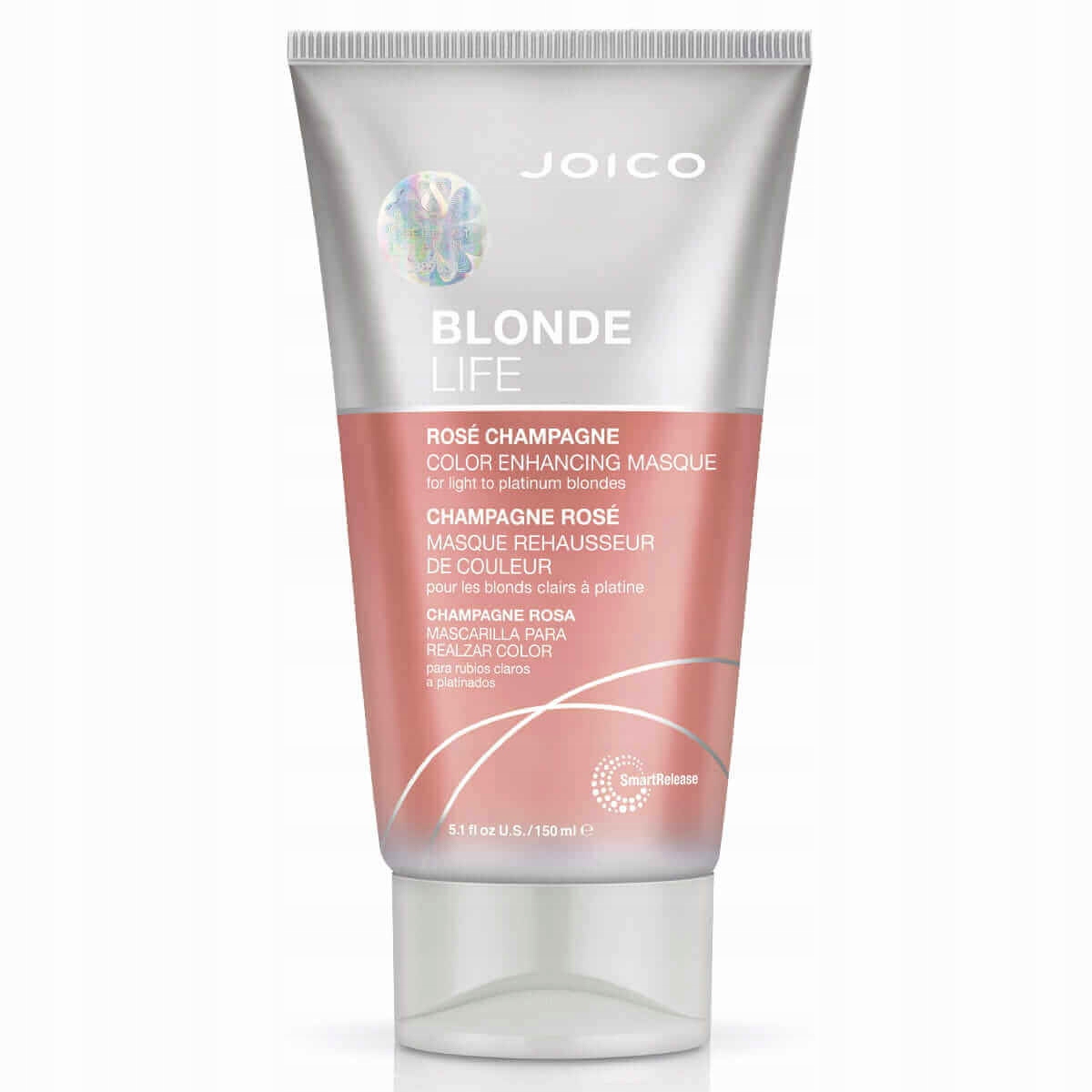 Joico blonde life rose champagne tónovací maska pro blond vlasy 150 Ml