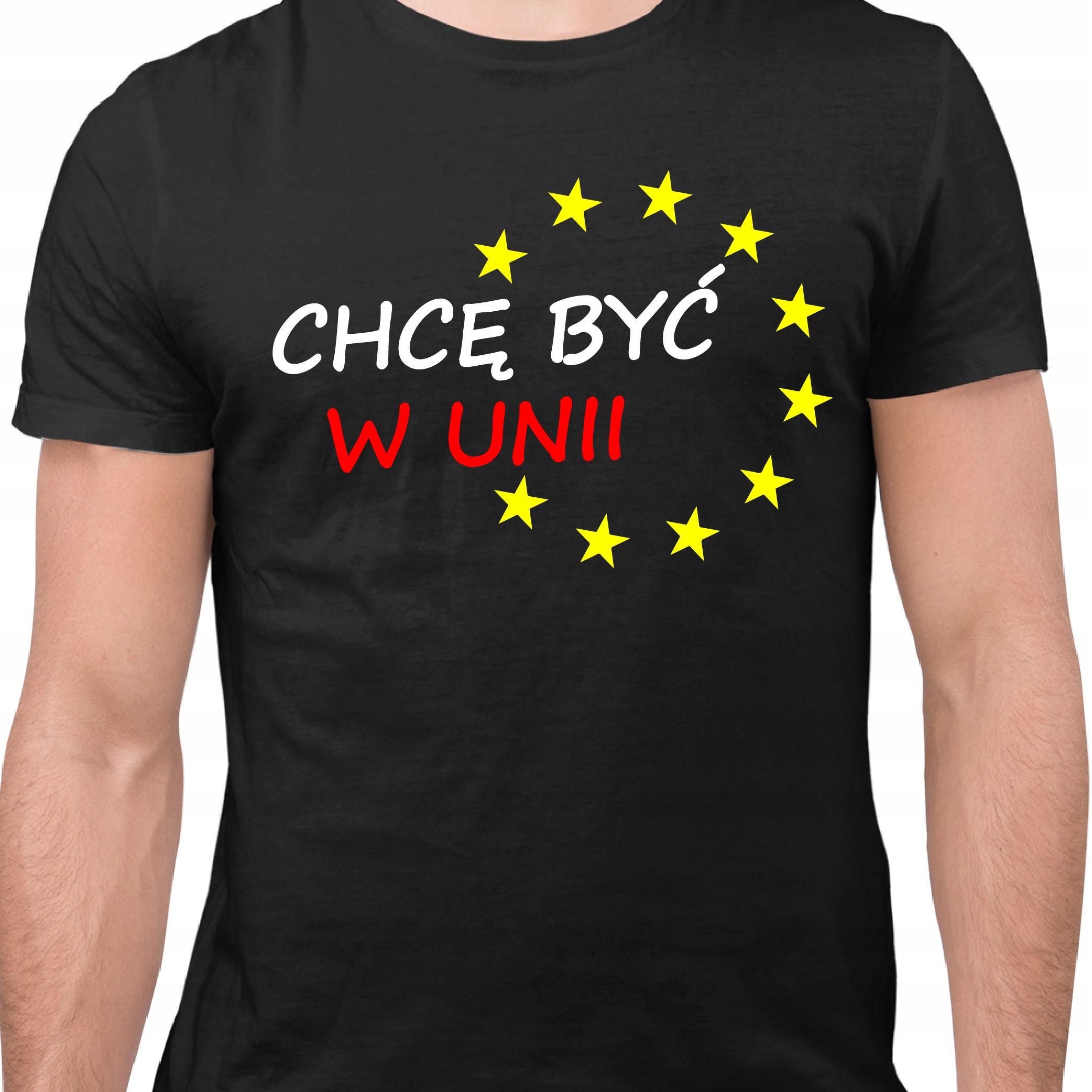 

Koszulka Tshirt Unia Europejska Polska Flaga