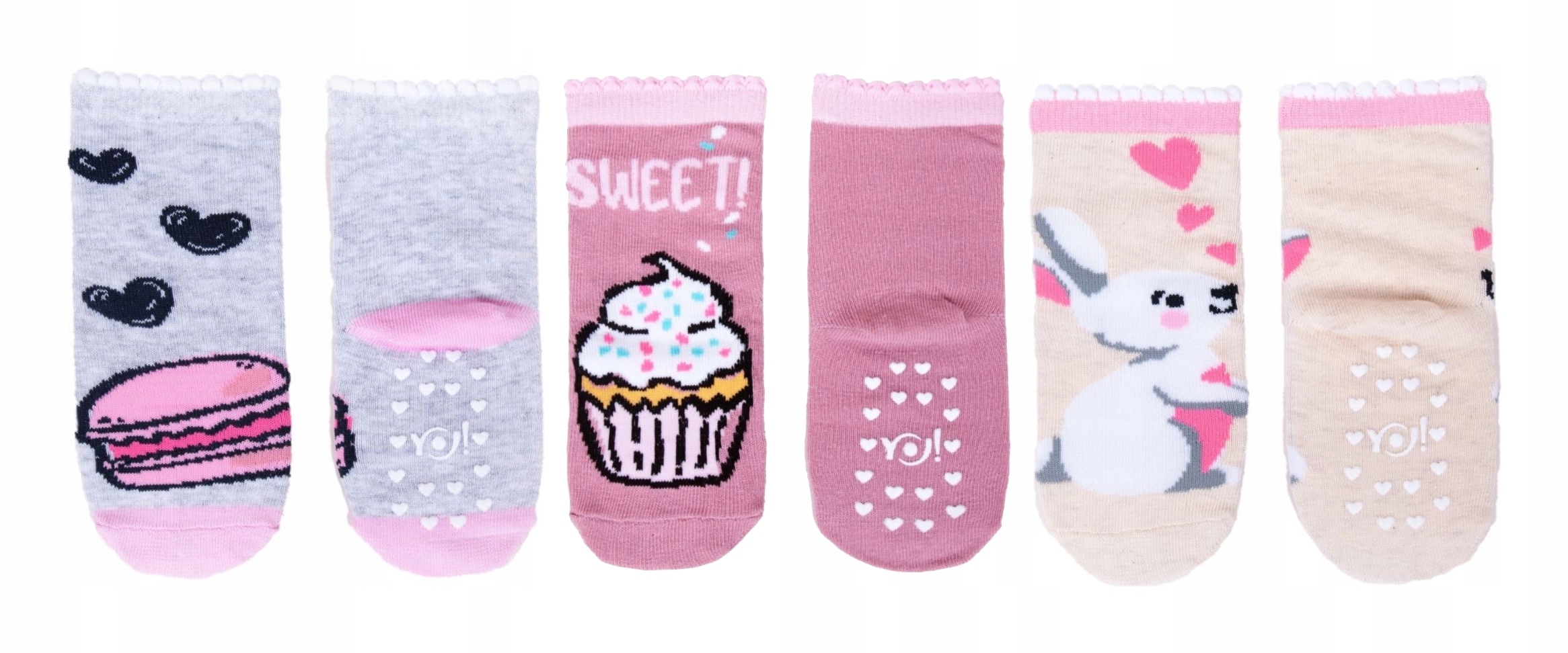 

Skarpetki 3 pak antypoślizgowe Abs 17-19