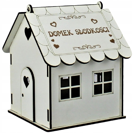 

Domek Słodkości Biały Słodki