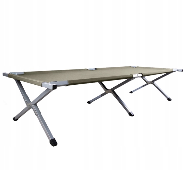 Mil-Tec Łóżko Polowe Us Stalowe 190x65cm Oliwkowe