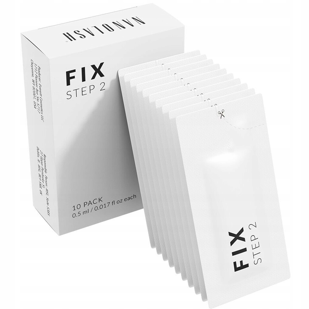 Nanolash Fix Step 2 Neutralizátor pro lifting a laminaci řas 10 sáčků