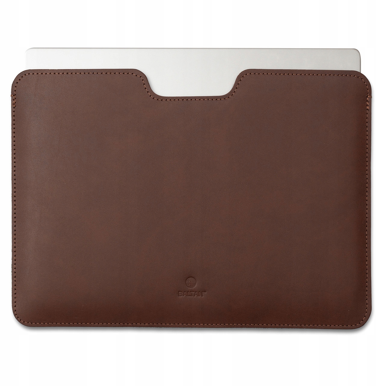 BALTAN ELEGANCKI POKROWIEC ETUI SKÓRZANE NA LAPTOPA 13'' CIEMNY BRĄZ