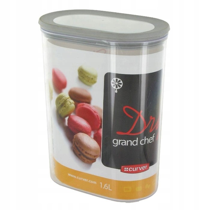Pojemnik 1,6 l na Artykuły Sypkie Sól Mąkę CURVER Materiał wykonania tworzywo sztuczne