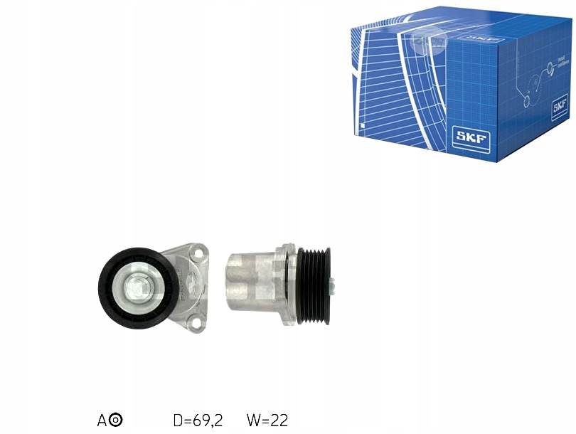 Skf Váleček Napínáku Klínového Řemene 1127103 137122