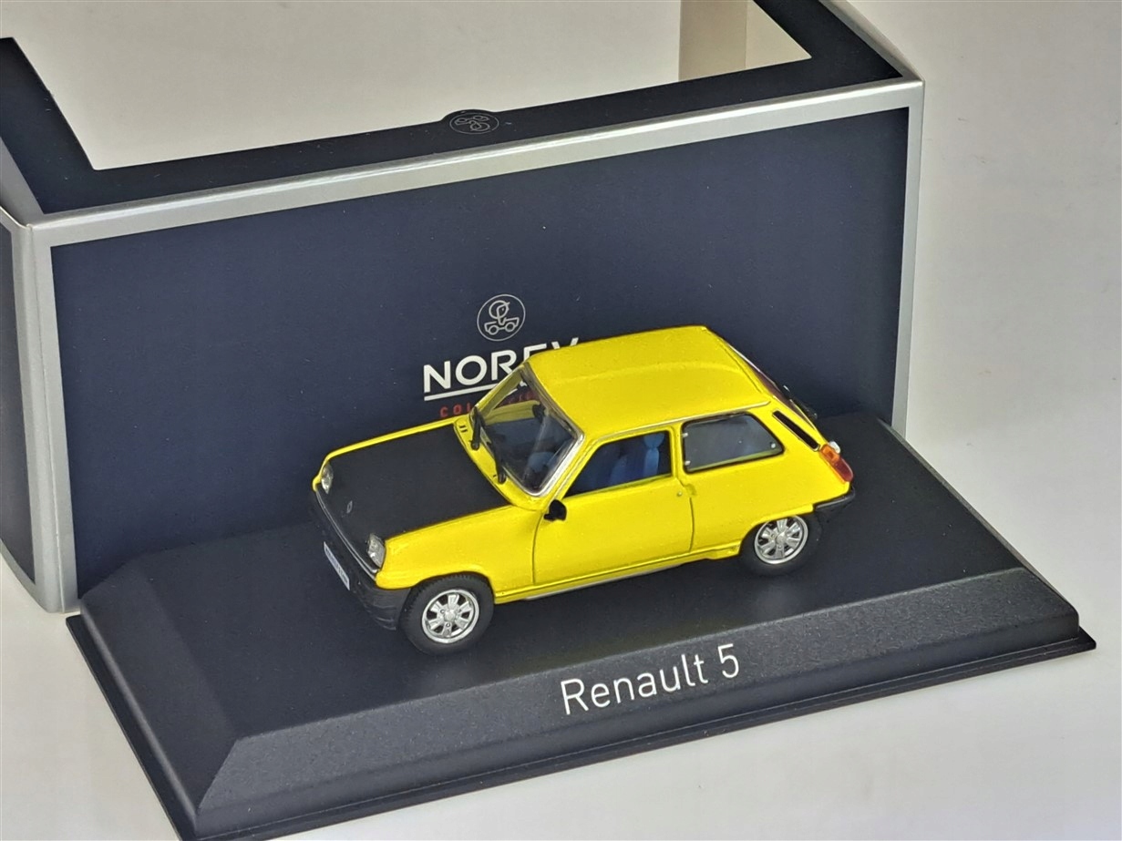 Norev Renault 5 Copa 1980 Slunečnicová žlutá 1:43