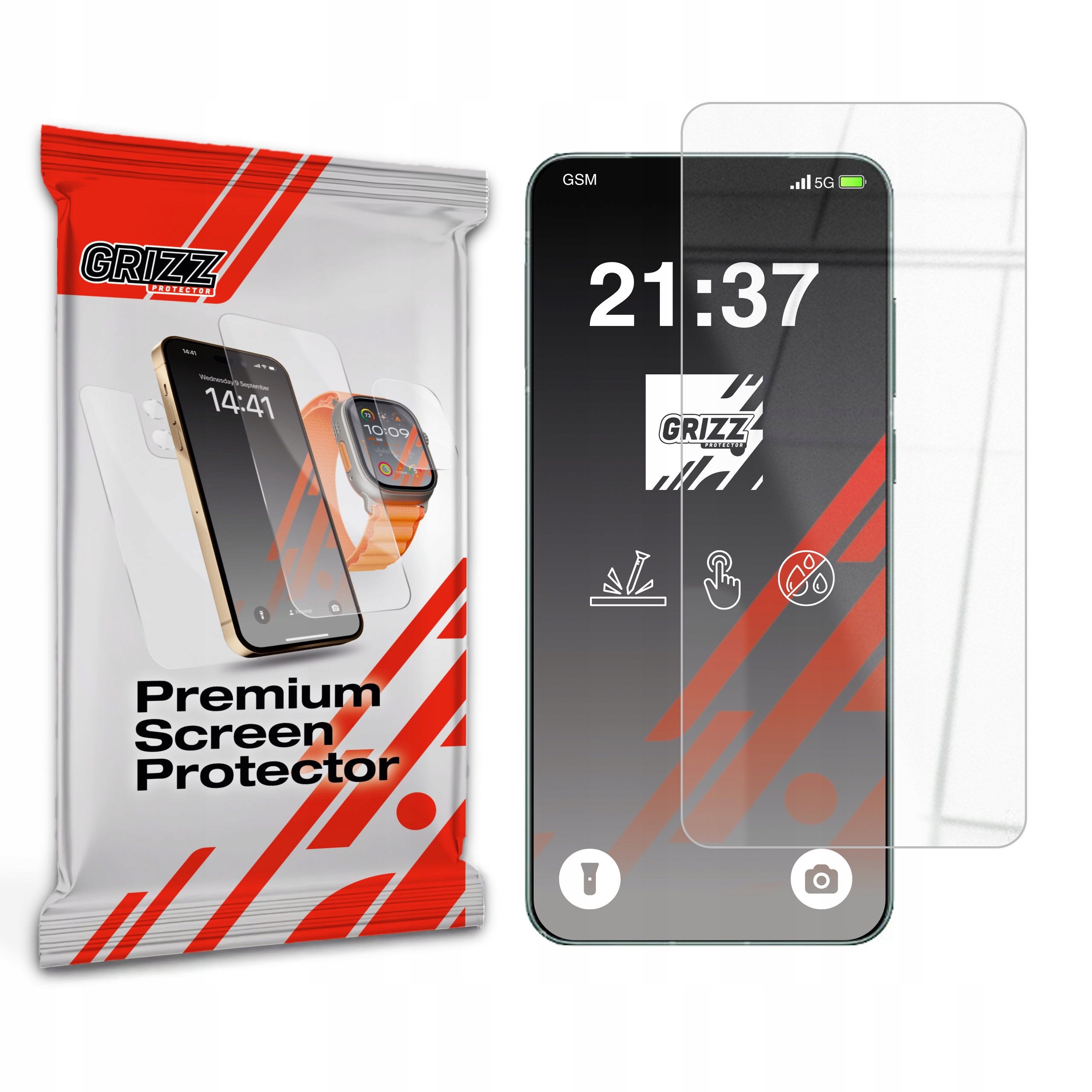 Hybrydowe szkło ochronne 9H do Vivo X200s