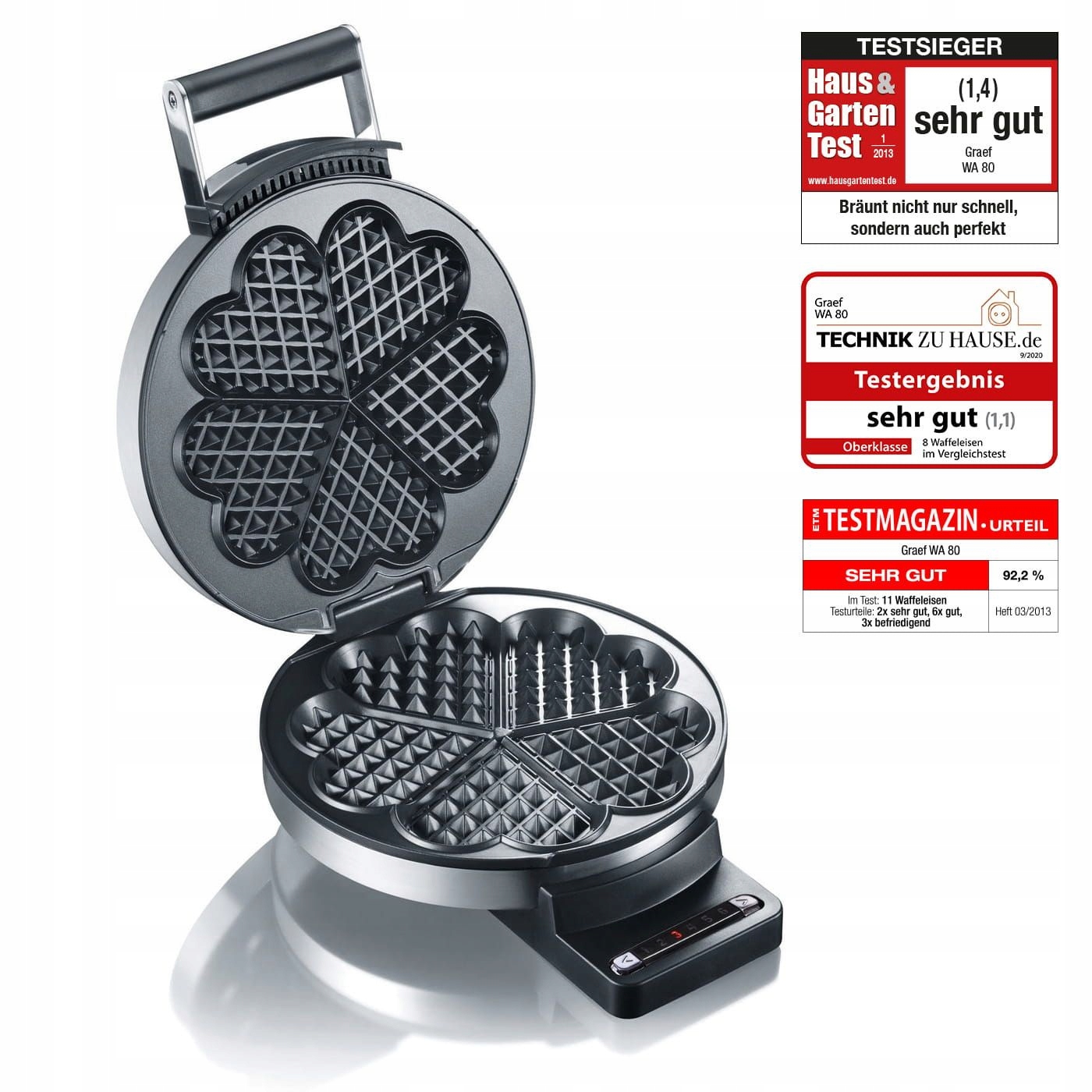 Vaflovač Graef Wa 80