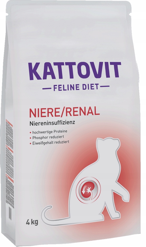 Kattovit Karma Sucha 4KG Niere Renal