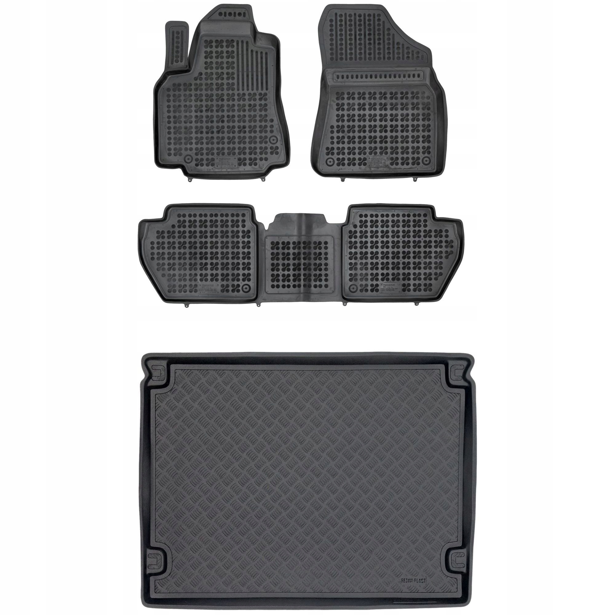 Sada kobercov a protišmykovej rohože Peugeot Partner II 2008-2018