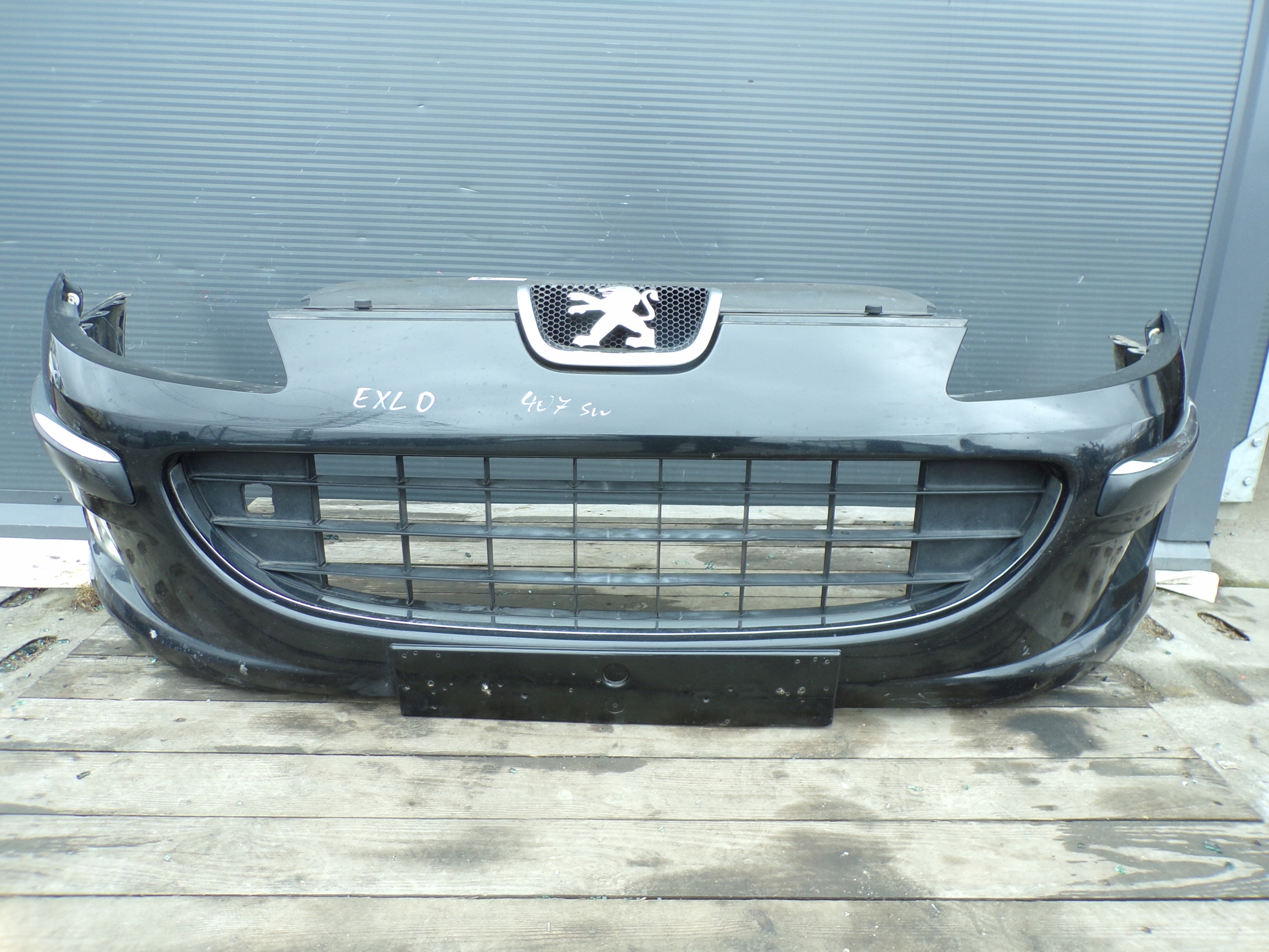 front bumper PEUGEOT 407 colour EXLD (2)